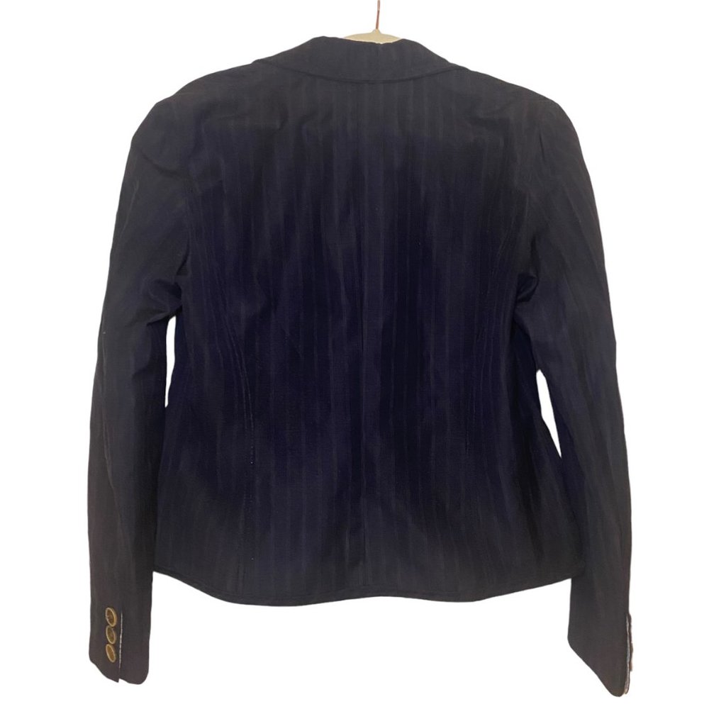 Gerard Darel Navy Wool Blazer Size FR 42/ US 10 - Picture 5 of 9